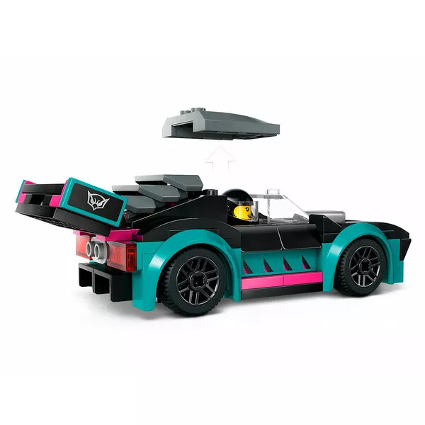 City 60406 Гоночный автомобиль и автовоз