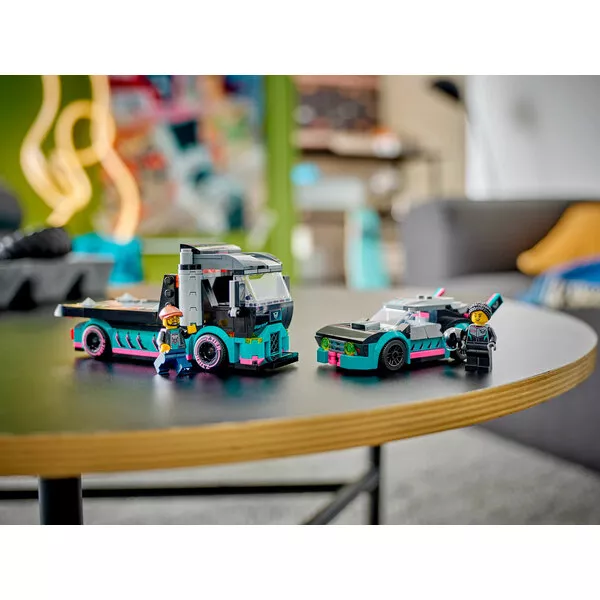 City 60406 Гоночный автомобиль и автовоз