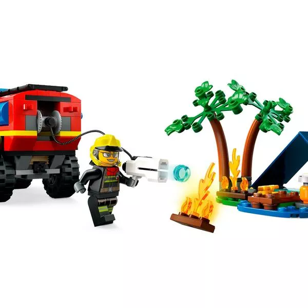 City 60412 Пожарная машина со спасательной лодкой