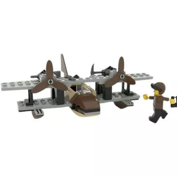 Adventurers 5925 Pontoon Plane
