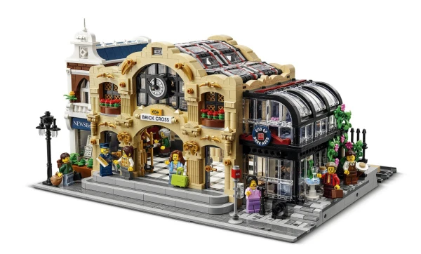 BrickLink 910034 Железнодорожный вокзал Брик-Кросс