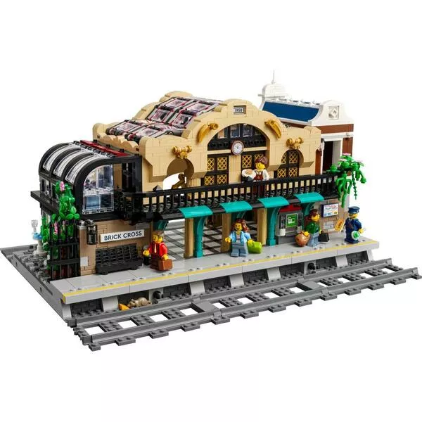 BrickLink 910034 Железнодорожный вокзал Брик-Кросс