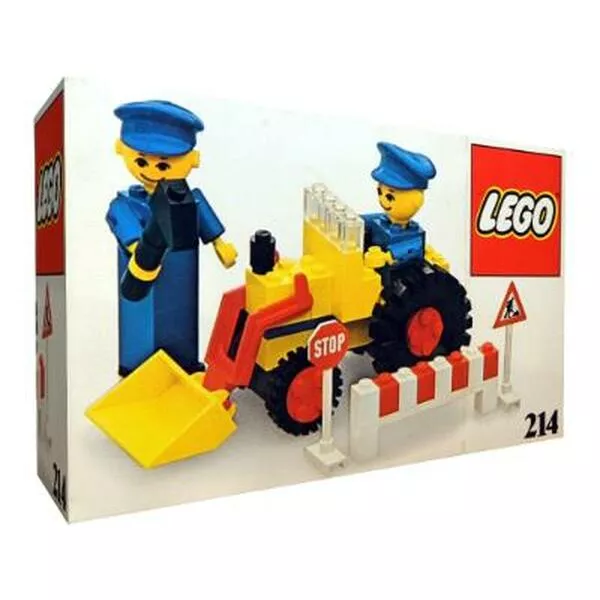 Building Set with People 214 Road Repair Crew
