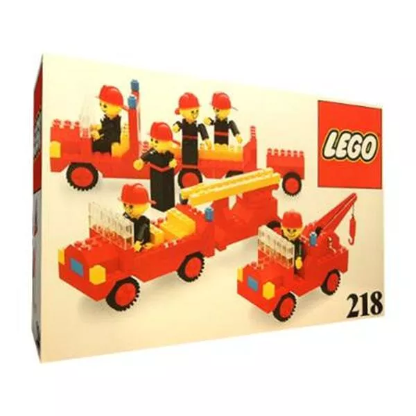 Building Set with People 218 Firemen