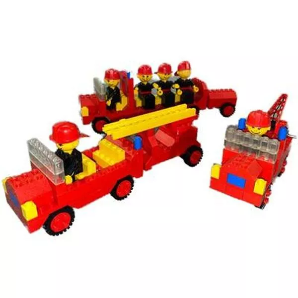 Building Set with People 218 Firemen