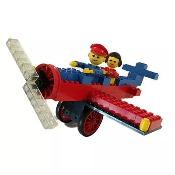 Building Set with People 196 Antique Car