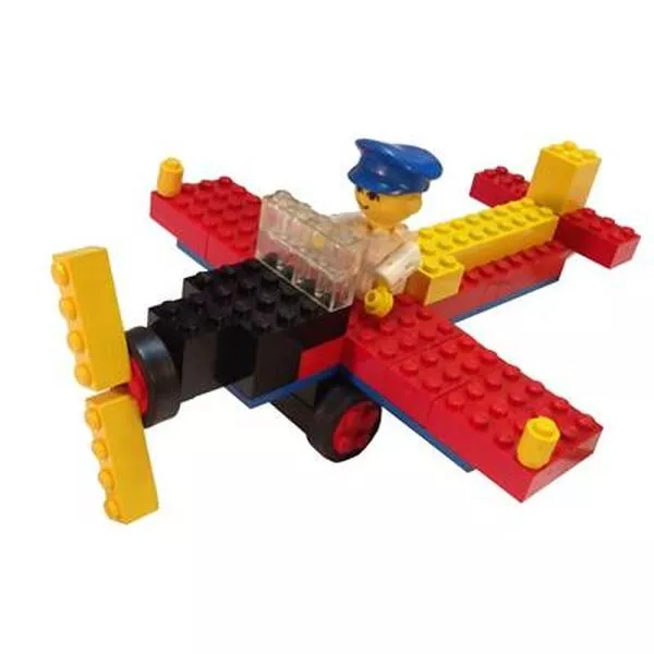 Building Set with People 195 Airplane