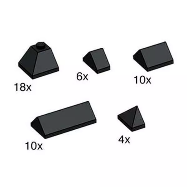 Bulk Bricks 10160 Black Ridge Tiles