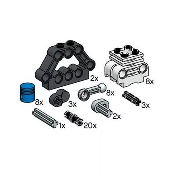 Bulk Bricks 10077 Technic Motor