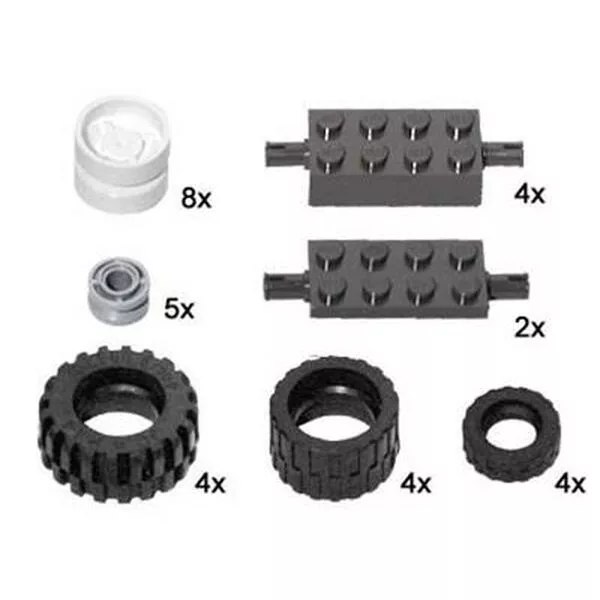 Bulk Bricks 10049 Large Wheels and Axles