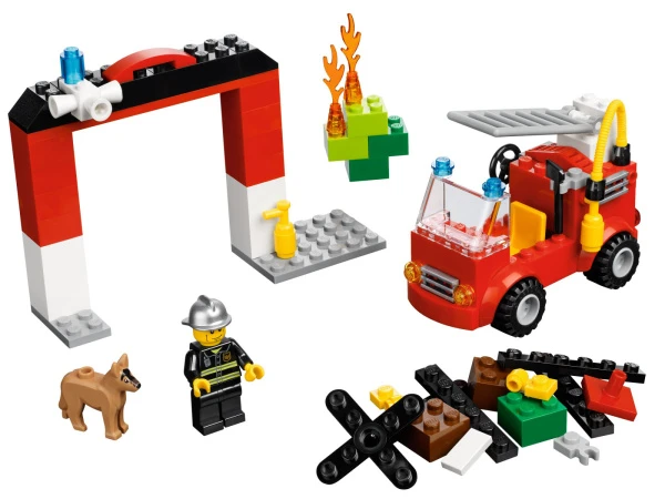 Bricks and More 10661 Моя первая пожарная станция