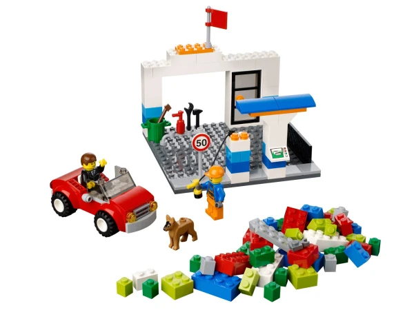 Bricks and More 10659 Синий чемодан
