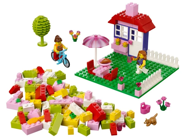 Bricks and More 10660 Розовый чемодан