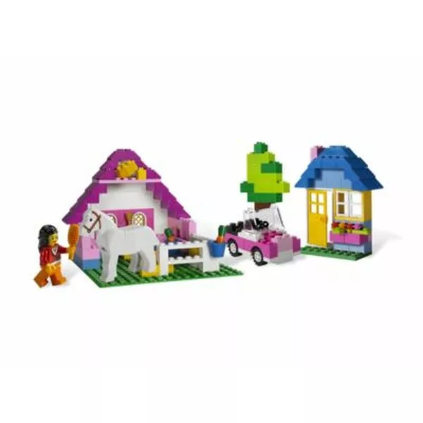 Bricks and More 5560 Large Pink Brick Box