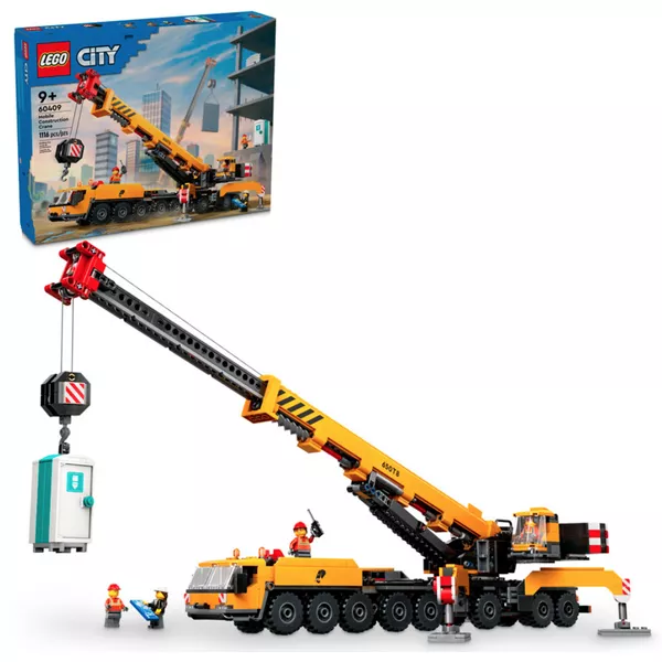 City 60409 Желтый передвижной строительный кран