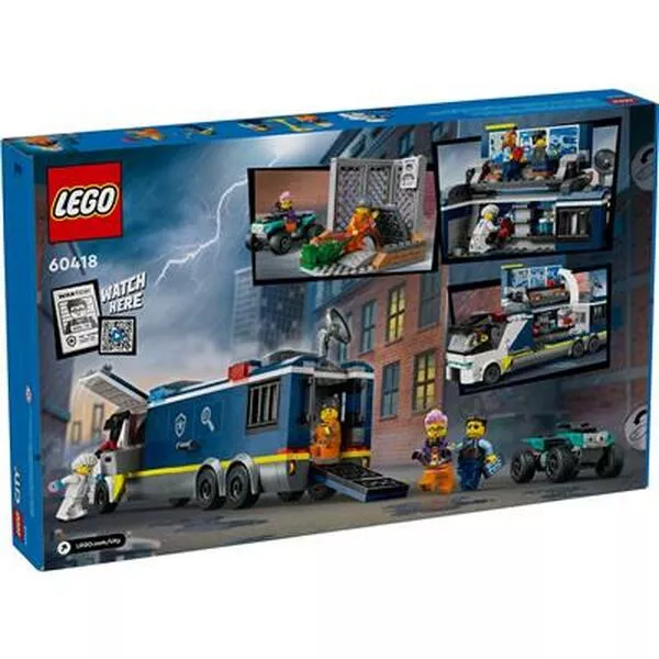 City 60418 Police Mobile Crime Lab Truck