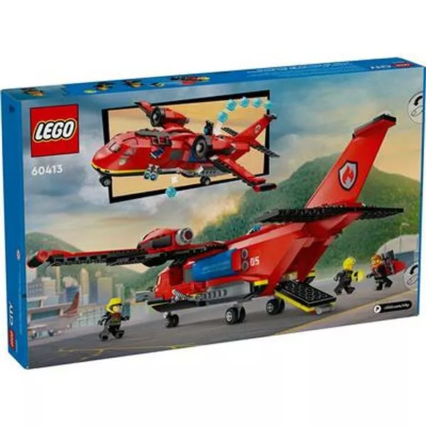 City 60413 Fire Rescue Plane