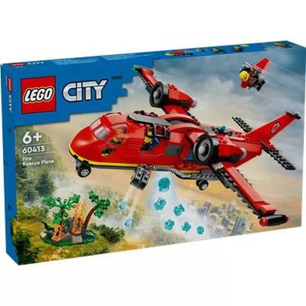 City 60413 Fire Rescue Plane