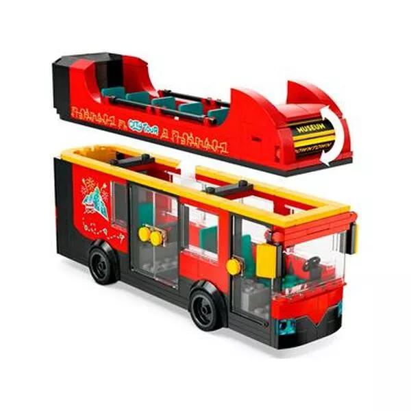 City 60407 Double-Decker Sightseeing Bus