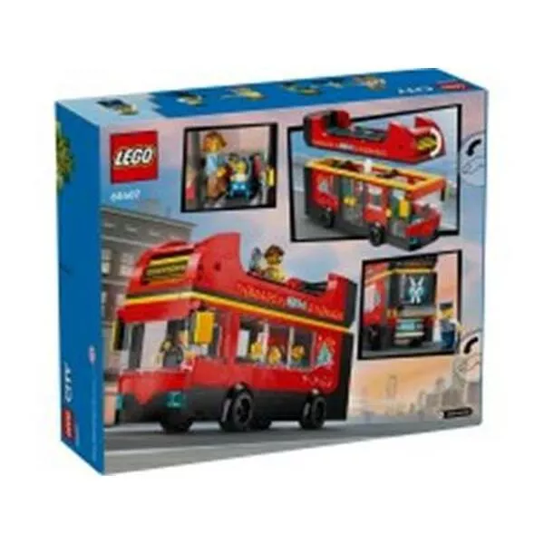 City 60407 Double-Decker Sightseeing Bus