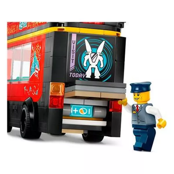 City 60407 Double-Decker Sightseeing Bus