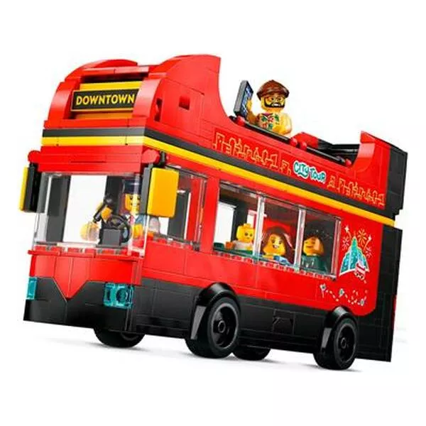 City 60407 Double-Decker Sightseeing Bus