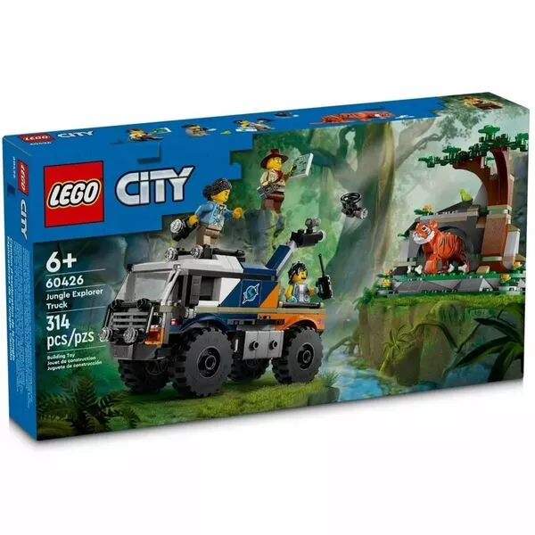 City 60426 Исследователь джунглей: грузовик для бездорожья