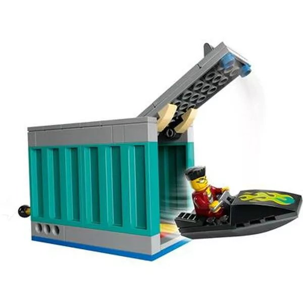 City 60417 Police Speedboat and Crooks' Hideout