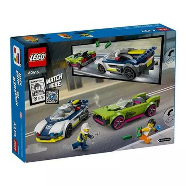 City 60415 Police Car and Muscle Car Chase