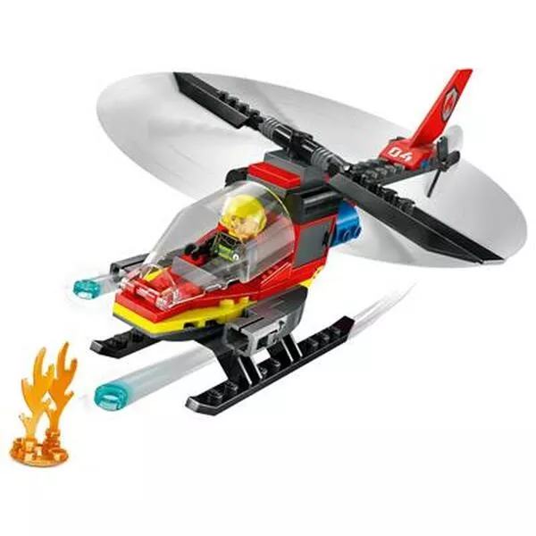 City 60411 Fire Rescue Helicopter