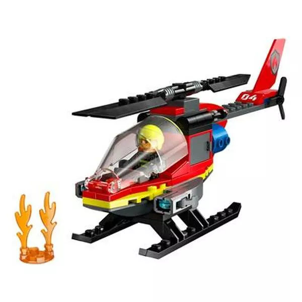City 60411 Fire Rescue Helicopter