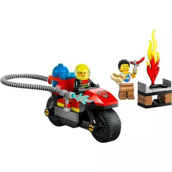 City 60410 Fire Rescue Motorcycle