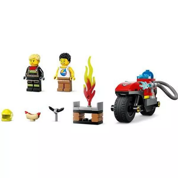 City 60410 Fire Rescue Motorcycle