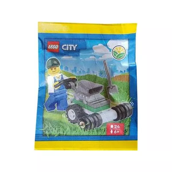 City 952404 Farmer with Lawn Mower
