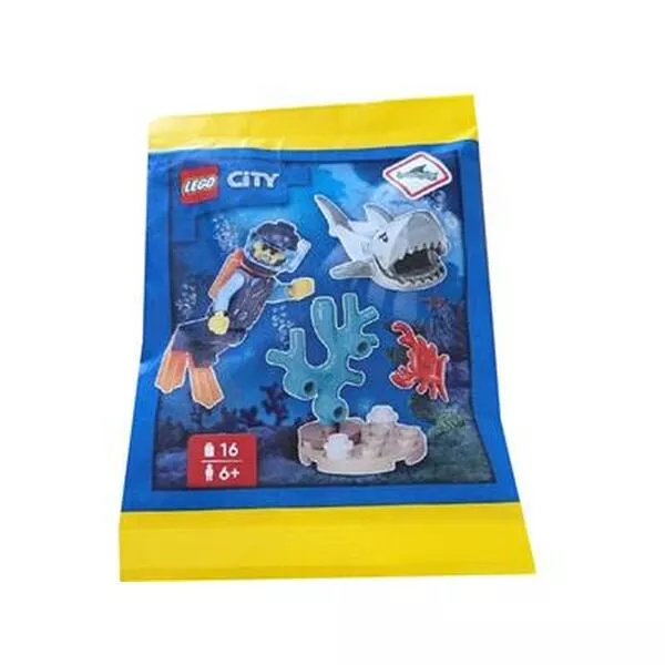 City 952406 Diver and Shark