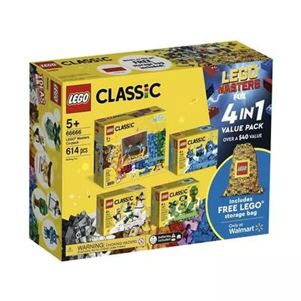 Classic 66666 LEGO Masters 4 in 1 Value Pack