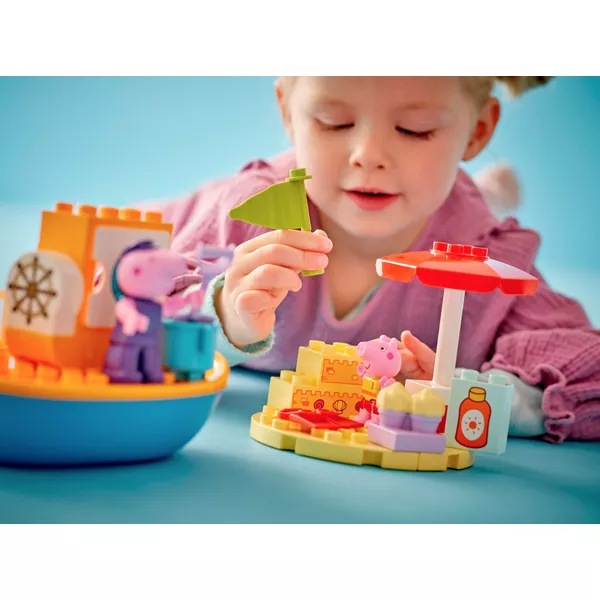 DUPLO 10432 Свинка Пеппа: прогулка на лодке