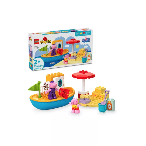 DUPLO 10432 Свинка Пеппа: прогулка на лодке