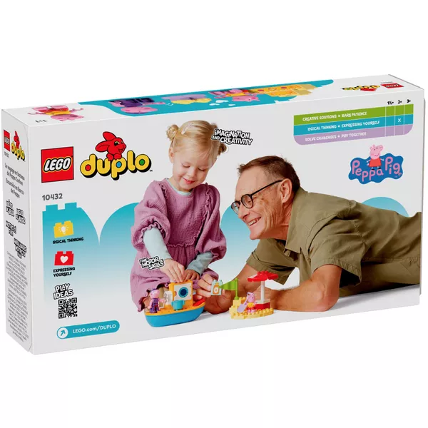 DUPLO 10432 Свинка Пеппа: прогулка на лодке