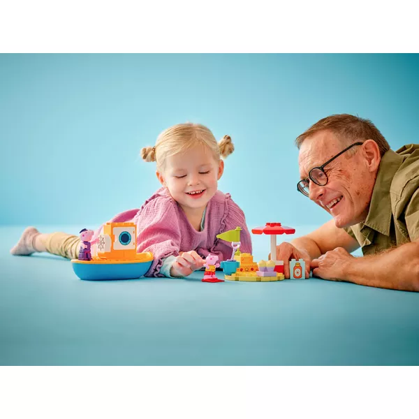 DUPLO 10432 Свинка Пеппа: прогулка на лодке
