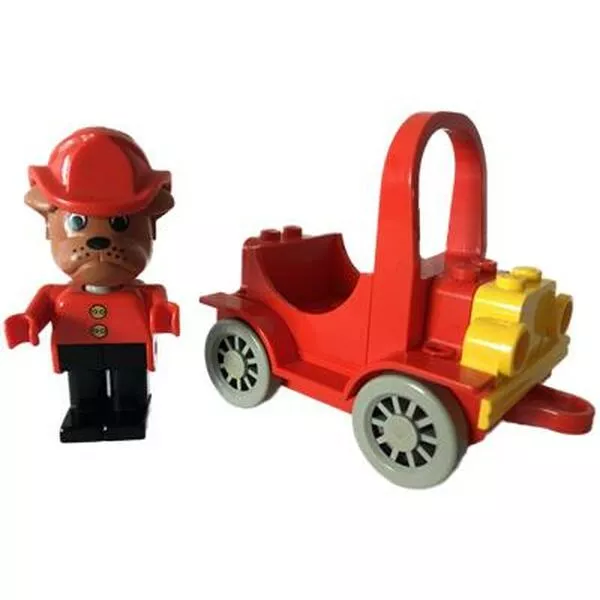 Fabuland 3797 Fire Chief Boris Bulldog