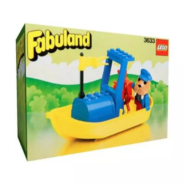 Fabuland 3633 Motor Boat with Walter Walrus