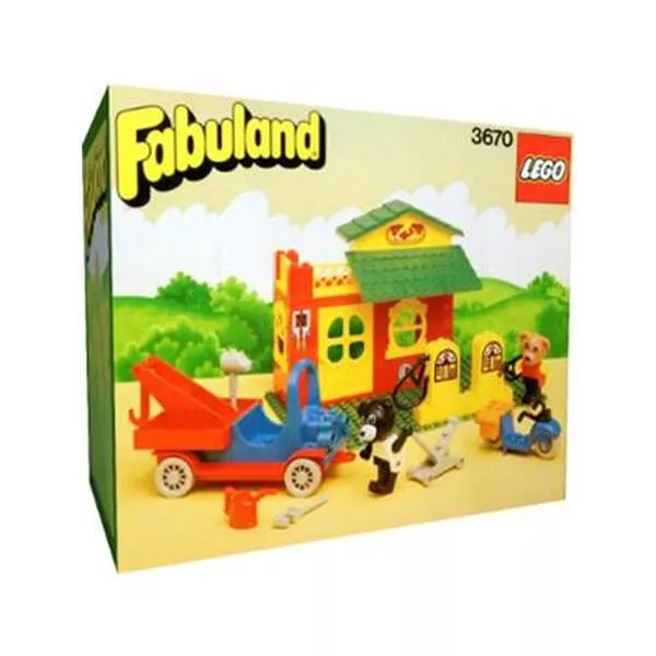 Fabuland 3670 Service Station