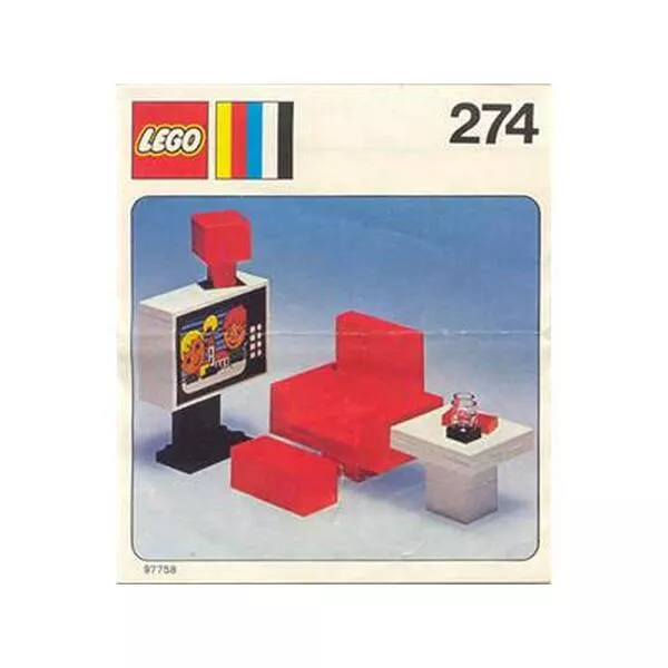 Homemaker 274 Color TV and Chair