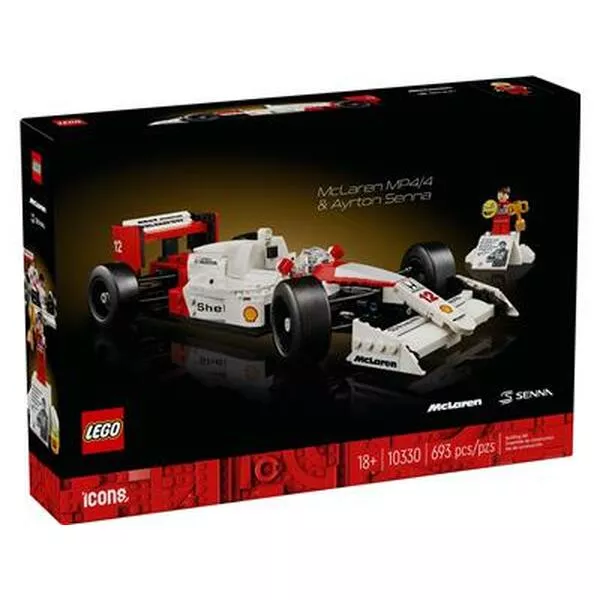 Icons 10330 McLaren MP4/4 & Ayrton Senna
