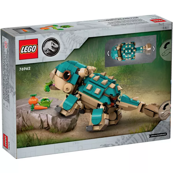 Jurassic World 76962 Малыш Бампи: анкилозавр