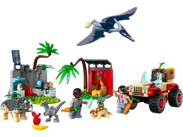 Jurassic World 76963 Центр спасения детенышей динозавров
