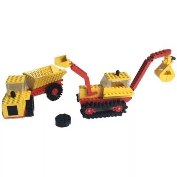 LEGOLAND 387 Excavator and Dumper