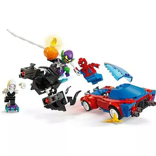 Marvel Super Heroes 76279 Spider-Man Race Car & Venom Green Goblin