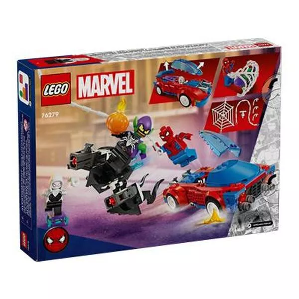 Marvel Super Heroes 76279 Spider-Man Race Car & Venom Green Goblin